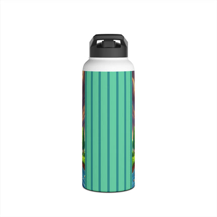 Valiant Duck Stainless Steel Water Bottle, Standard Lid
