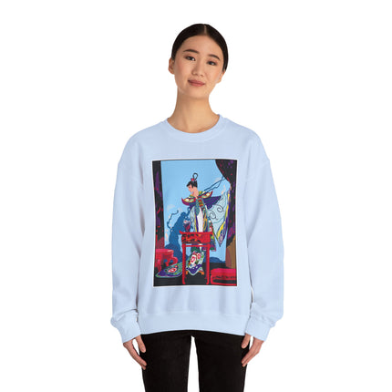 A Visual Journey by Umberto Brunelleschi Women's Heavy Blend™ Crewneck Sweatshirt