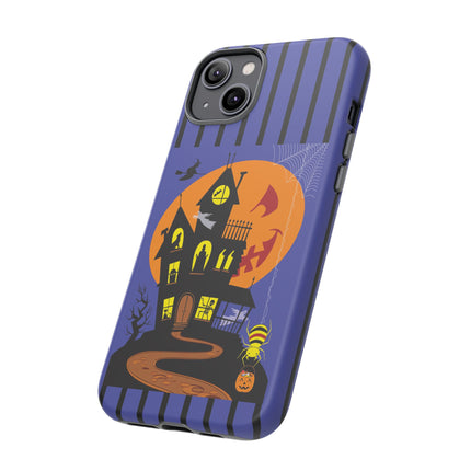 Halloween Night at the Haunted House Phone Cases