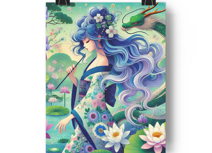 Fairy of the Koi Pond Giclée Art Print