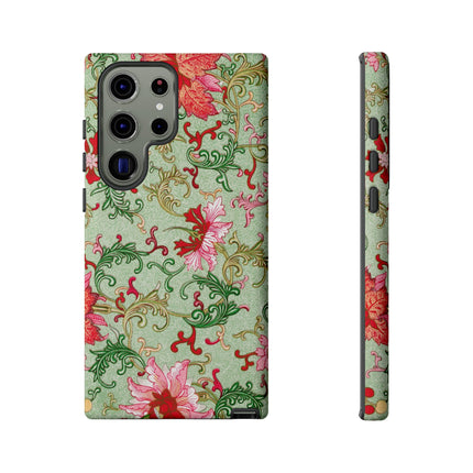Flower Illustration by Owen Jones Phone Cases