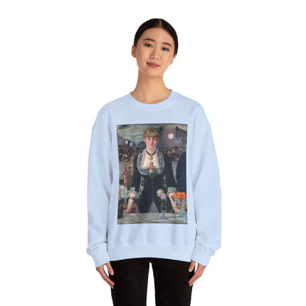 A Bar at the Folies-Bergère by Edouard Manet Heavy Blend™ Crewneck Sweatshirt