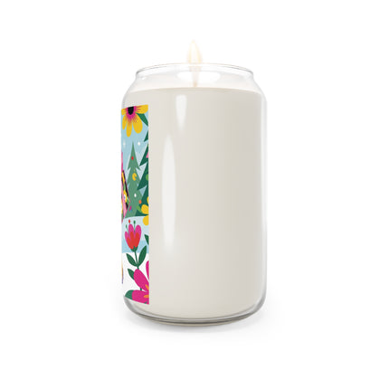 🌸🎄 Christmas In The Winter Garden Scented Soy Candle – Whimsical Holiday Fantasy