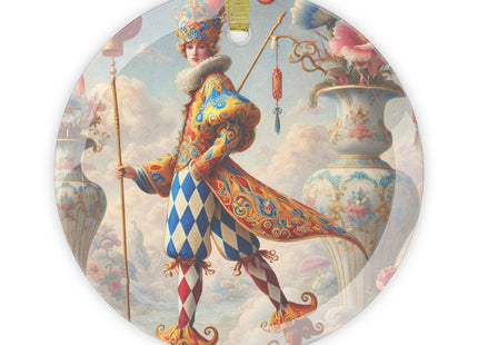 The Ornamental Jester Glass Ornament
