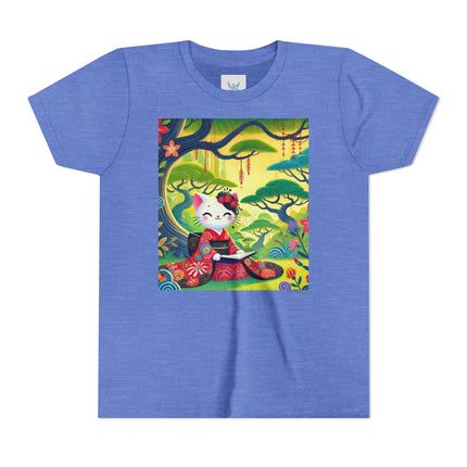 A Kitten’s Spring Tale Youth Short Sleeve Tee