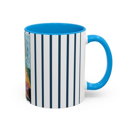 Art Deco Christmas Elegance Colorful Mugs (11oz, 15oz)
