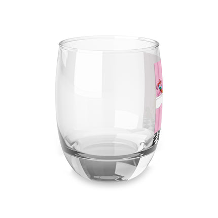 Easter Joy in Deco Hues Whiskey Glass