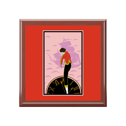 Woman Waiting for her Beloved at 1:59 by Kobayashi Kaichi Jewelry Box