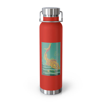 Golden Serenity Copper Vacuum Insulated Bottle, 22oz