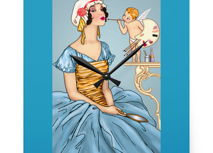 The Enchanting Painter Acrylic Wall Clock