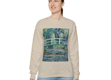 Water Lilies and Japanese Bridge by Claude Monet Heavy Blend™ Crewneck Sweatshirt