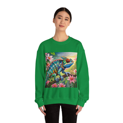Camouflage Chameleon Unisex Heavy Blend™ Crewneck Sweatshirt