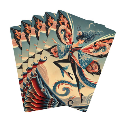 Dragon Fairy of the Temple Playing Cards