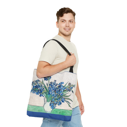 Irises by Vincent Van Gogh Tote Bag (AOP)