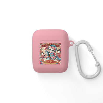 Geisha Kitten's Enchanted Carousel Ride AirPods and AirPods Pro Case