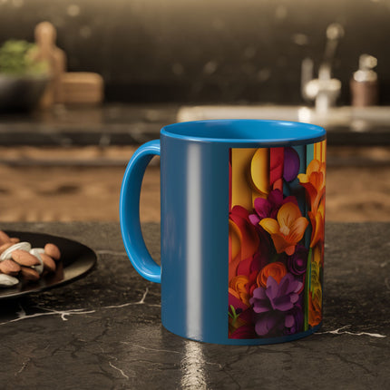 The Graceful Freesia Colorful Mugs (11oz, 15oz)