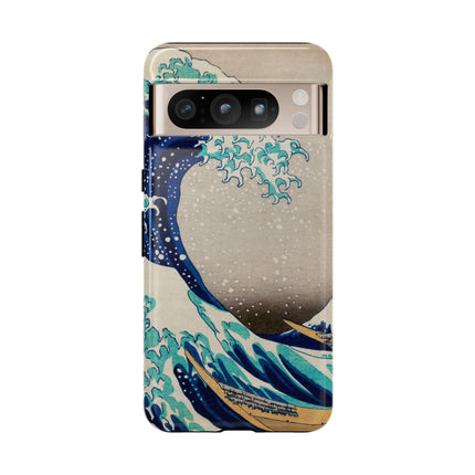 The Great Wave off Kanagawa by Katsushika Hokusai Phone Cases
