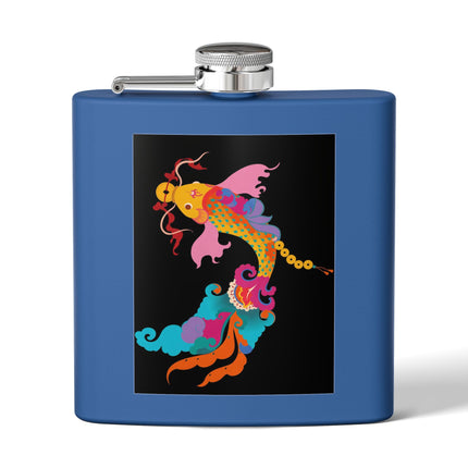 Golden Koi Flask – Lucky Swim & Vibrant Fortune