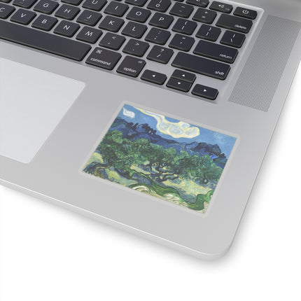 Olive Trees by Vincent Van Gogh Kiss-Cut Stickers (4 Sizes)