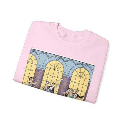 Au Revoir by George Barbier Heavy Blend™ Crewneck Sweatshirt