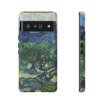 Olive Trees by Vincent Van Gogh Phone Cases