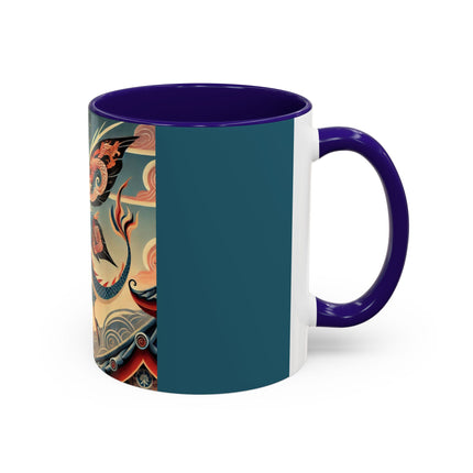 Dragon Fairy of the Temple Colorful Mugs (11oz, 15oz)