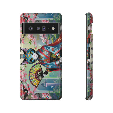 Cyberpunk Geisha Phone Cases