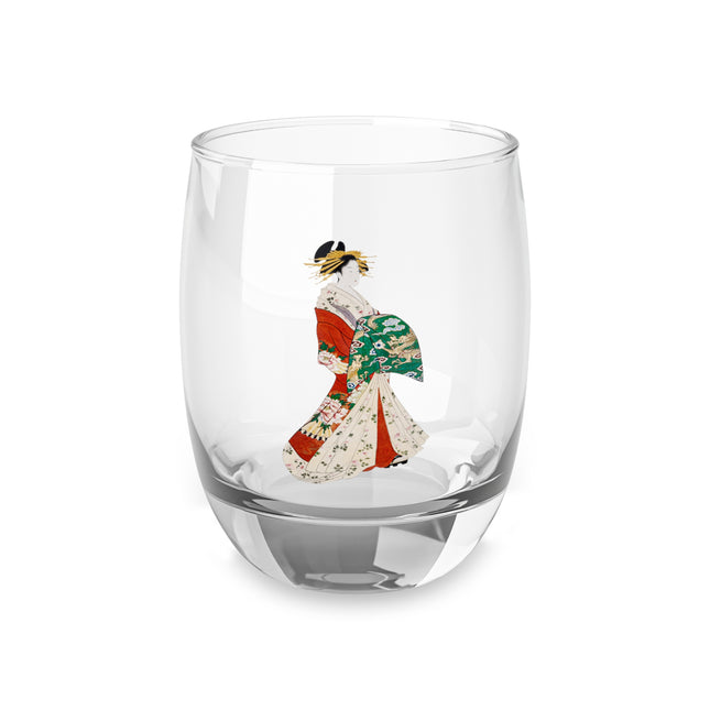 Japanese Woman by Hosoda Eishi Whiskey Glass