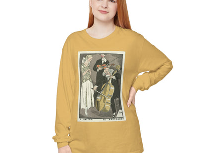 O Maitre el Relicario by Fernand Siméon Garment-dyed Long Sleeve T-Shirt
