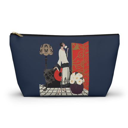 Art Deco Flapper Cosmetic Bag – Elegant Glamour & Timeless Style