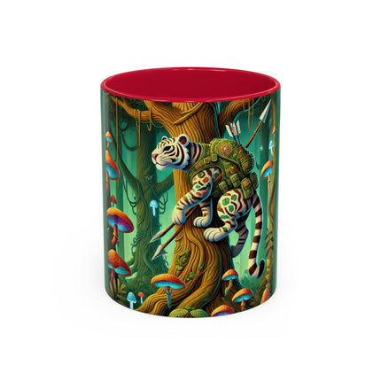 Silent Stripes Colorful Mugs (11oz, 15oz)