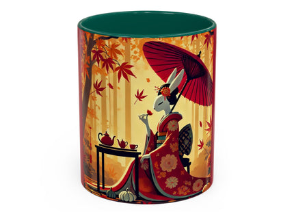 Theatrical Harvest Rabbit Colorful Mugs (11oz, 15oz)