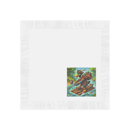 The Daring Drake White Coined Napkins