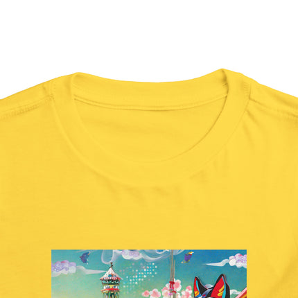 Kitsune Carnival Toddler Short Sleeve Tee