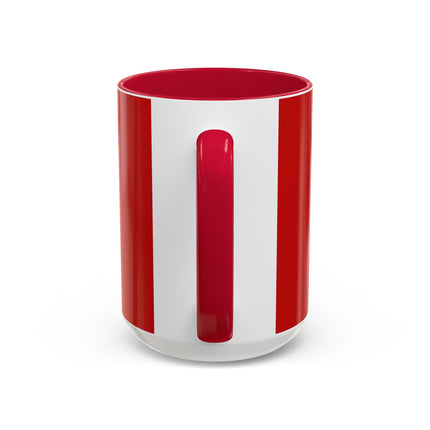 🎄💃 The Christmas Mirror Duet Colorful Mug – Art Deco Holiday Elegance