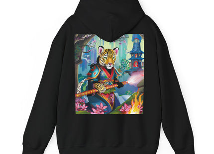 Cyberpunk Leopard – Heavy Blend™ Hooded Sweatshirt