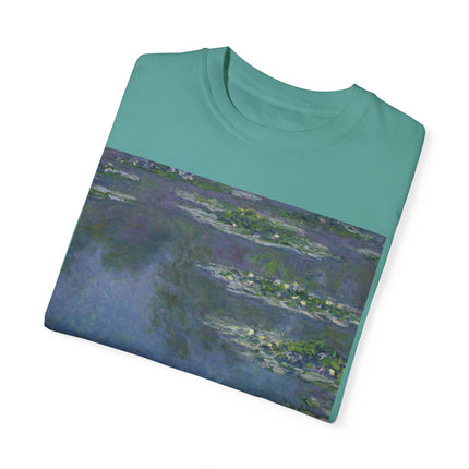 Water Lilies by Claude Monet Unisex Garment-Dyed T-shirt