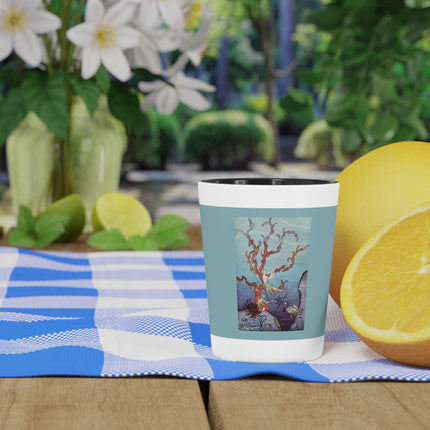 Beautiful Shells by Virginia Frances Sterrett Ceramic Shot Glass