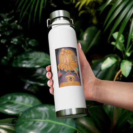 November & Topaz (from the Gem Series) by Sofia Chiostri Copper Vacuum Insulated Bottle, 22oz