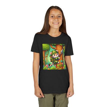 Stealthy Stripes Youth Short Sleeve Tee
