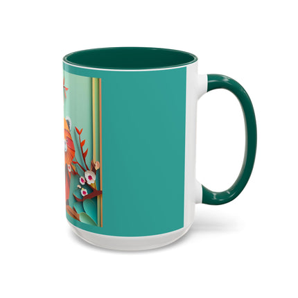 A Playful Red Panda Colorful Mugs (11oz, 15oz)