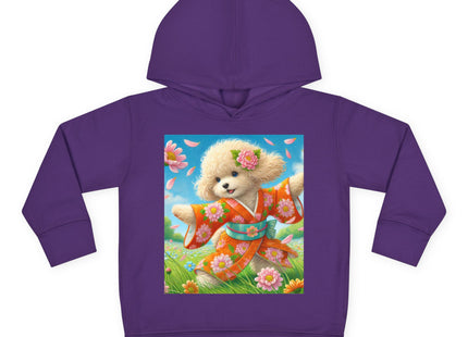 Chrysanthemum Meadow Play Toddler Pullover Fleece Hoodie