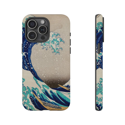 The Great Wave off Kanagawa by Katsushika Hokusai Phone Cases