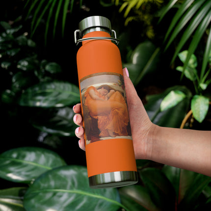 Flaming June by Frederic Leighton Copper Vacuum Insulated Bottle, 22oz
