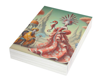 The Seahorse Court Postcard Bundles (envelopes included) - Bundles of 10, 30, 50 Pieces