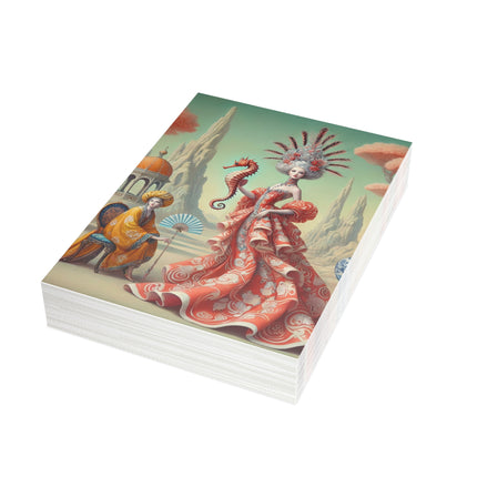 The Seahorse Court Postcard Bundles (envelopes included) - Bundles of 10, 30, 50 Pieces