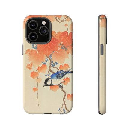 Japanese Bird and Branch by Ohara Koson Phone Cases