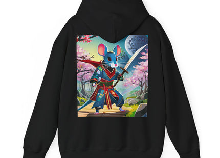 Cyber Samurai Rat – Heavy Blend™ Hooded Sweatshirt