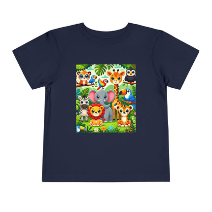 Jungle Friends Parade Toddler Short Sleeve Tee