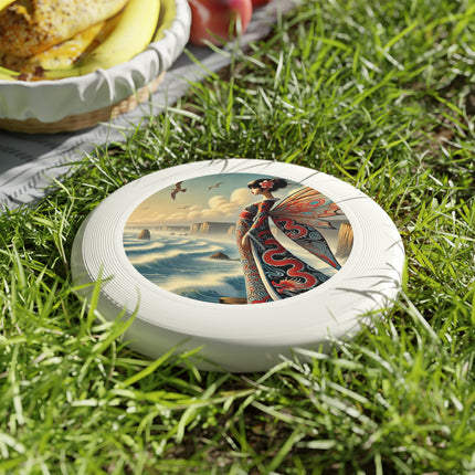Coastal Fairy Wham-O Frisbee – Serene Wings & Dragon Tides